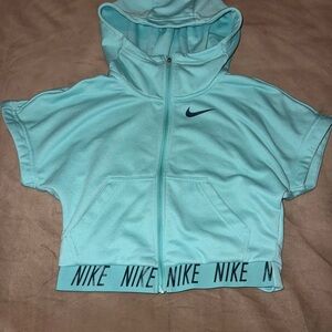 Nike Teal Dri-FIT Zip-Up Jacket